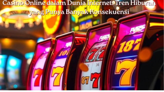 Casino Online dalam Dunia Internet: Tren Hiburan yang Punya Banyak Konsekuensi